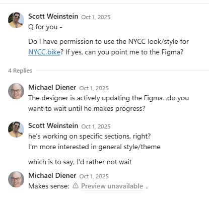 Scott asks to use the club’s look, Oct 1 2025: “Makes sense”