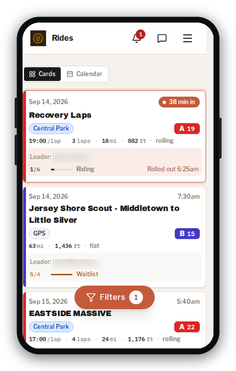 phone Find a ride, in the Android app